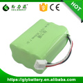 El paquete de batería recargable de GLE NIMH 17670 3600mah 7.2v para el aspirador hace en los surtidores de China